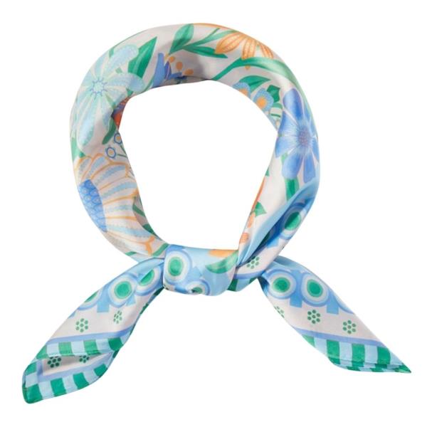 RETRO FLORAL PRINT BANDANA