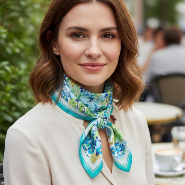 FLORAL PRINT BANDANA
