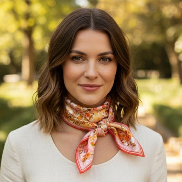 FLORAL PRINT BANDANA