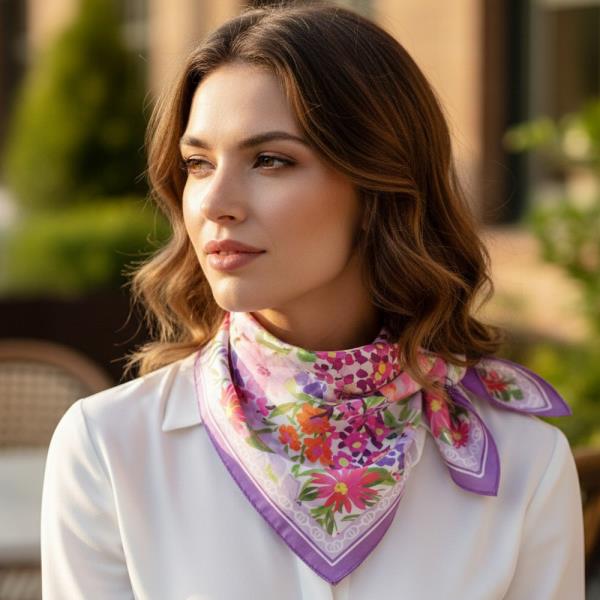 FLORAL PRINT BANDANA