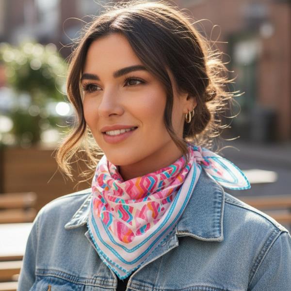 ABSTRACT TRIBAL PRINT BANDANA