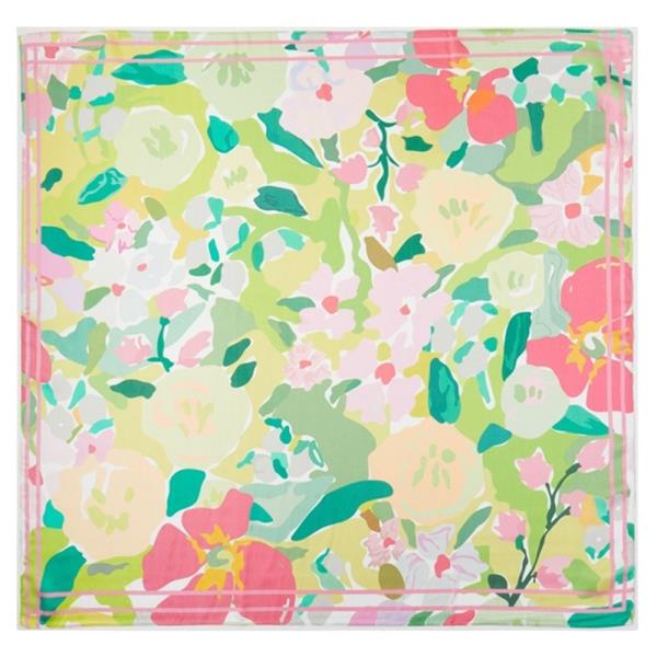 ABSTRACT GARDEN PRINT BANDANA