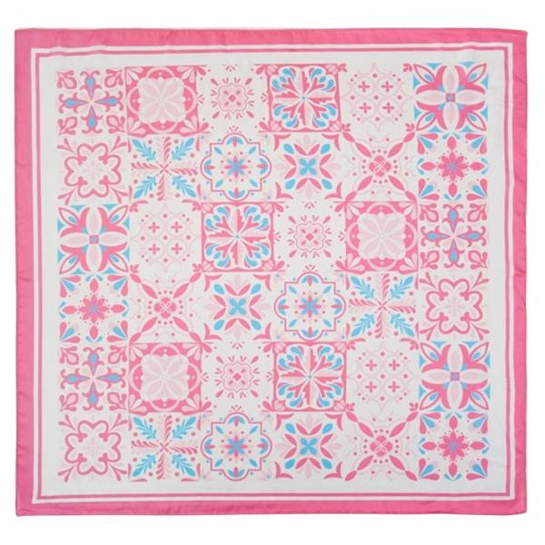 GARDEN TILE MOSAIC PRINT BANDANA