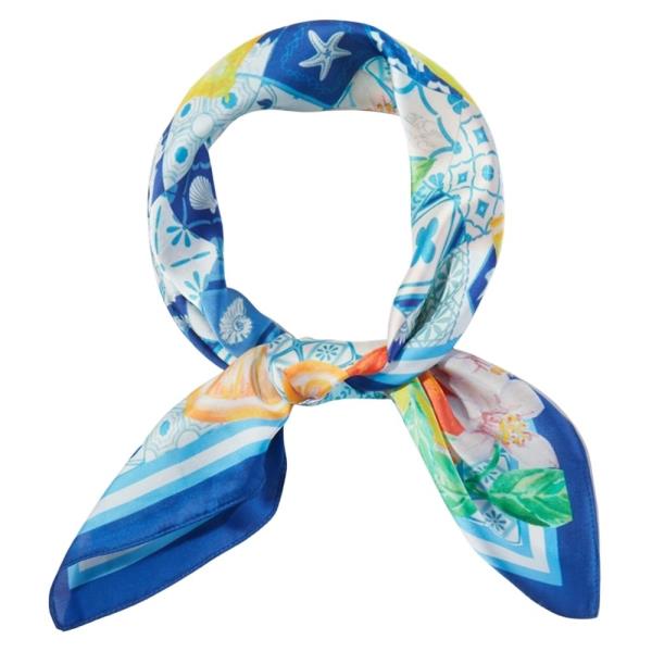 CITRUS MOSAIC PRINT BANDANA