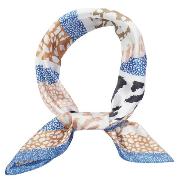ABSTRACT LEOPARD PRINT BANDANA