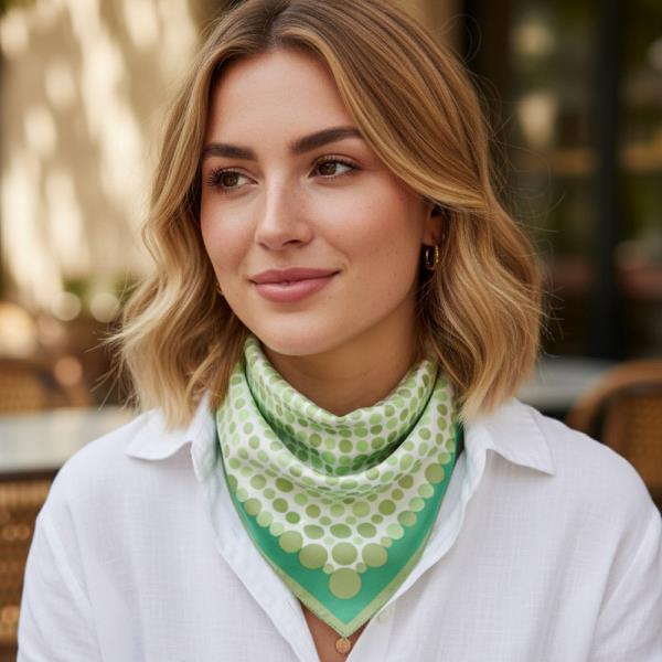 POLKA DOTS PRINT BANDANA