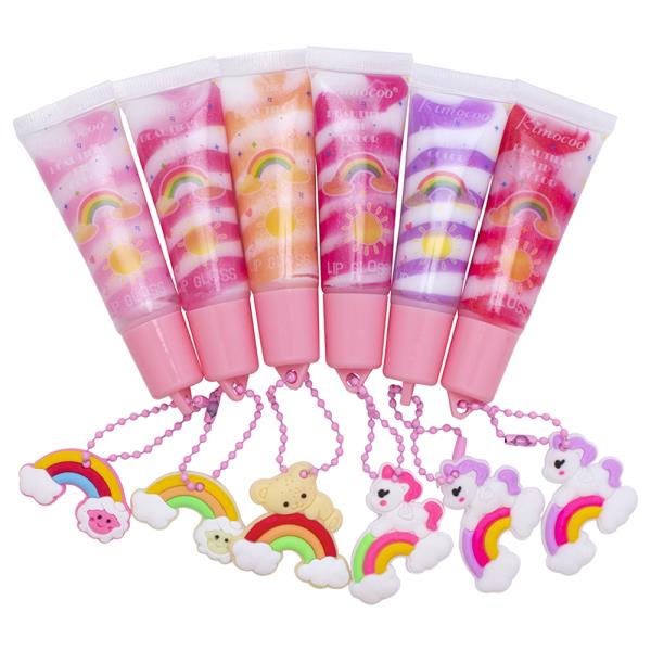 RIMOCOO RAINBOW LIP GLOSS (24 UNITS)
