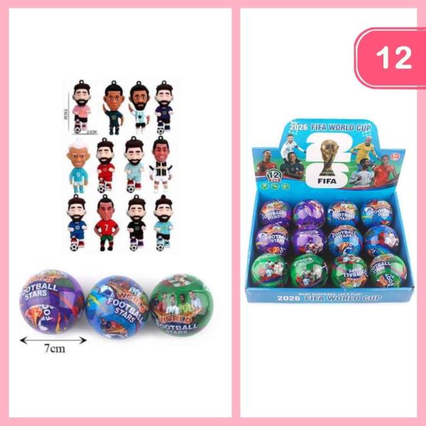 FIFA WORLD CUP COLLECTABLES  (12 UNITS)