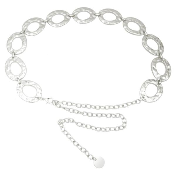 ORGANIC TEXTURE OPEN DISC CHAIN BELT