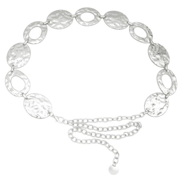 ORGANIC TEXTURE DUAL DISC CHAIN BELT