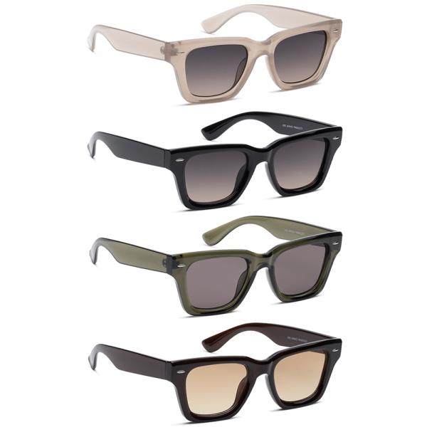 SQUARE CHIC SUNGLASSES 1DZ