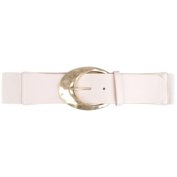 SMOOTH METAL BUCKLE ELASTIC BELT