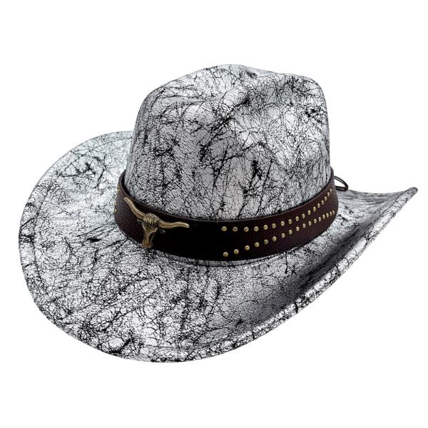 METALLIC STYLE COWBOY HAT
