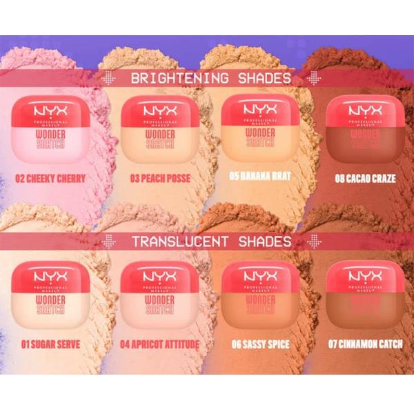 NYX WONDER SNATCH LOOSE SETTING POWDER (3 UNITS)