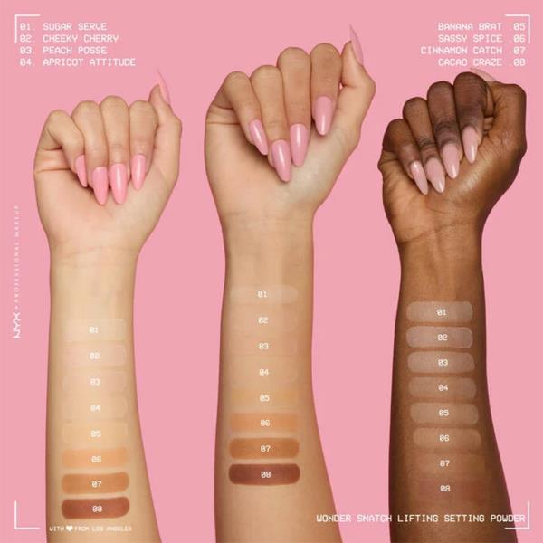 NYX WONDER SNATCH LOOSE SETTING POWDER (3 UNITS)