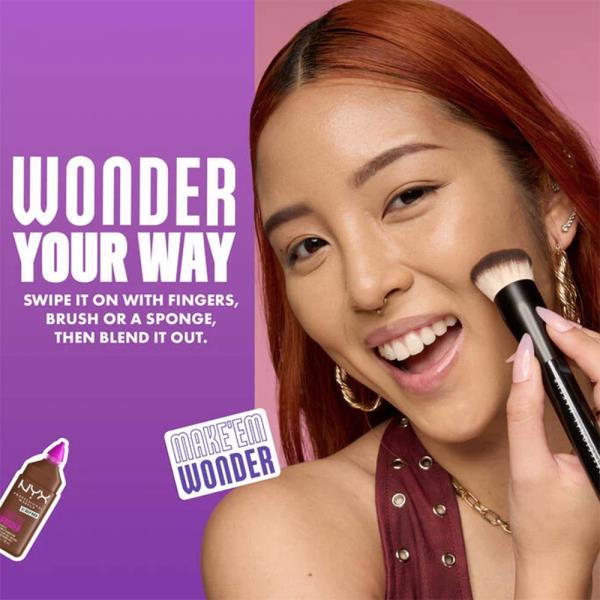 NYX MAKE EM WONDER SOFT MATTE BUILDABLE FOUNDATION (3 UNITS)