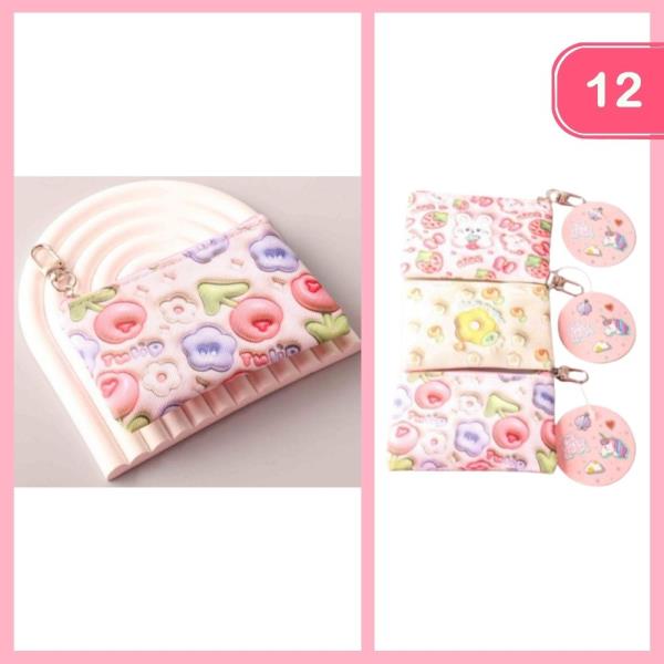 3D COIN POUCH BAG CHARM (12 UNITS)