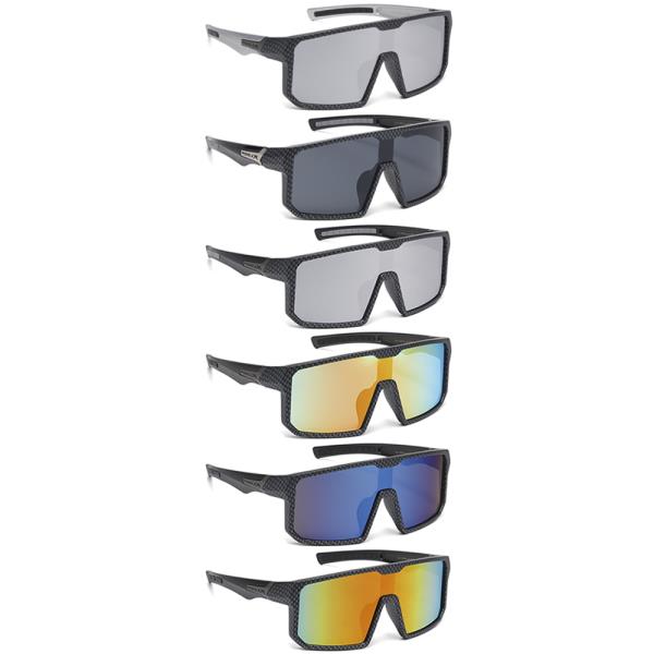 SPORTS SHIELD DESIGN SUNGLASSES 1DZ