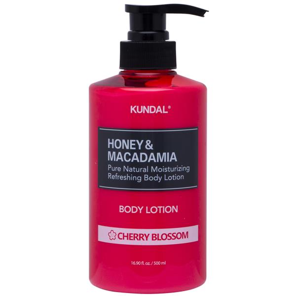 KUNDAL HONEY AND MACADAMIA PURE NATURAL MOISTURIZING REFRESHING BODY LOTION