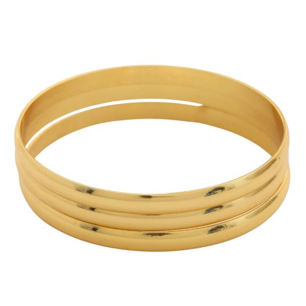 WATER RESISTANT METAL BANGLE STAINLESS STEEL BRACELET SET