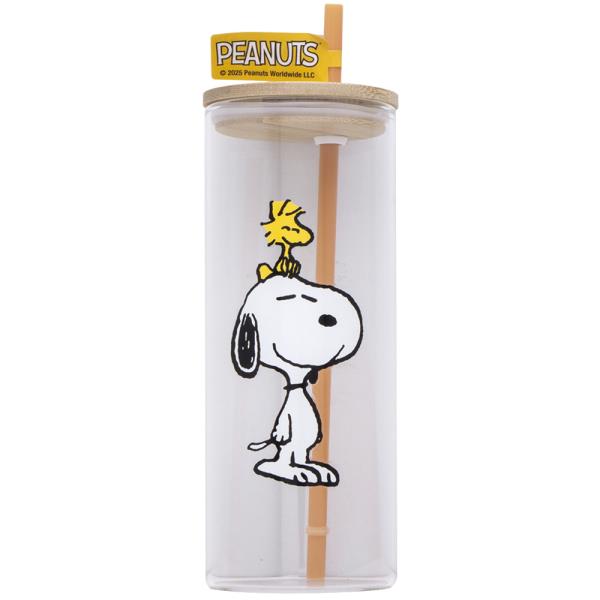 PS HAPPY SIPS - 23 OZ TUMBLER W/ PP STRAW & BAMBOO LID