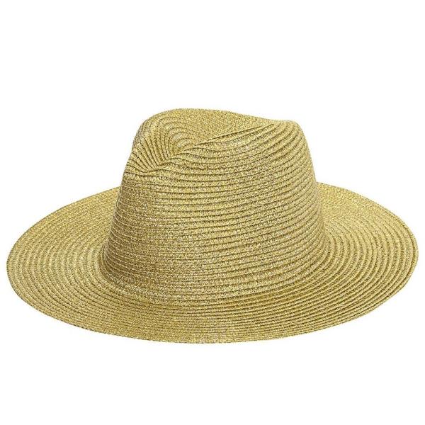 2 PC STRAW PANAMA HAT