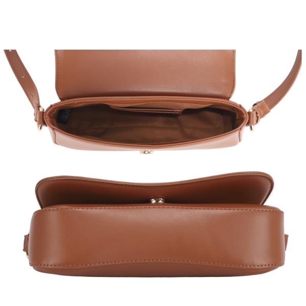 TWO TONE SHOULDER BAG