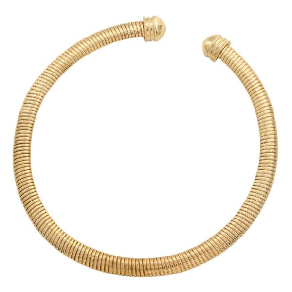 LINED METAL NECKLACE