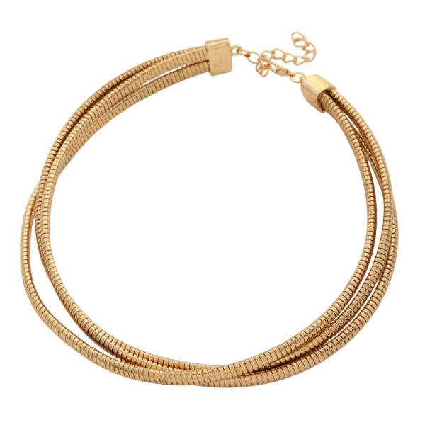 METAL LAYERED NECKLACE