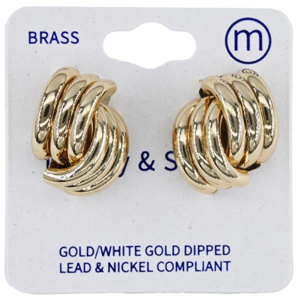 BRASS CASTING EARRING
