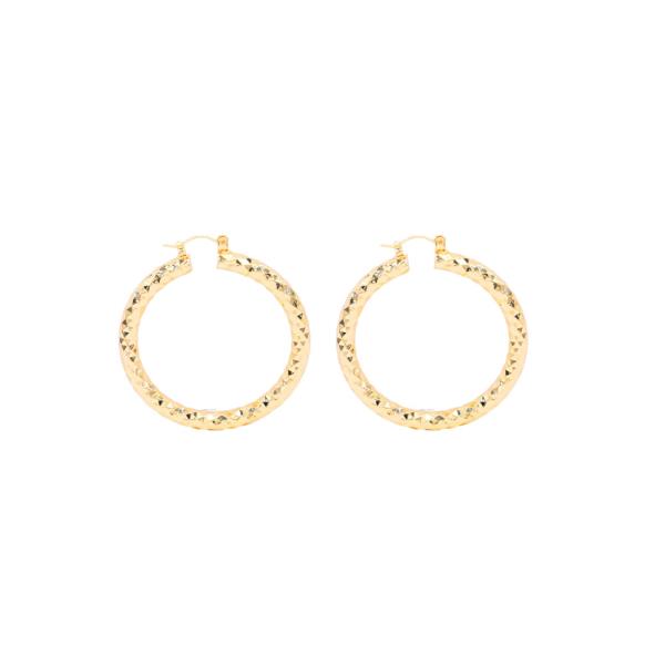 ALUMINUM HOOP-5 MM THICKNESS-50MM EARRING