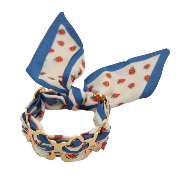 SCARF METAL BRACELET