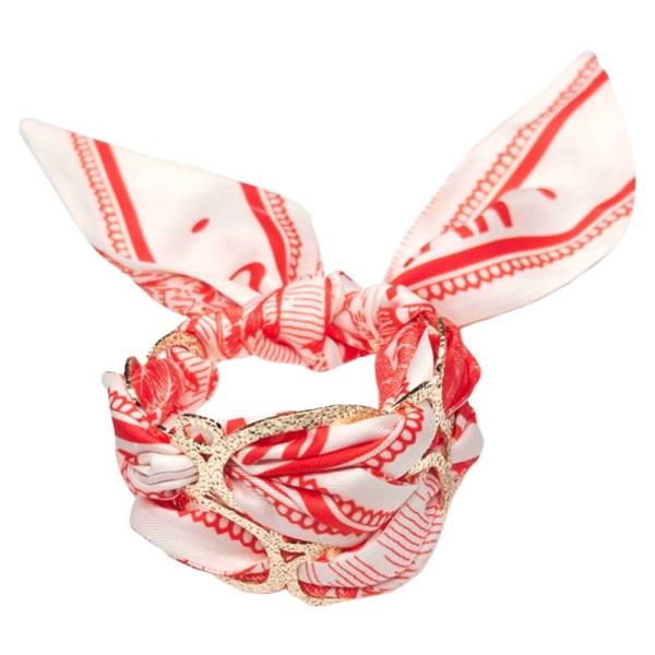 SCARF METAL BRACELET