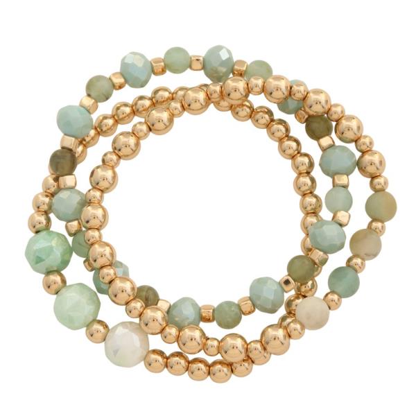 BEADED BRACELET SET