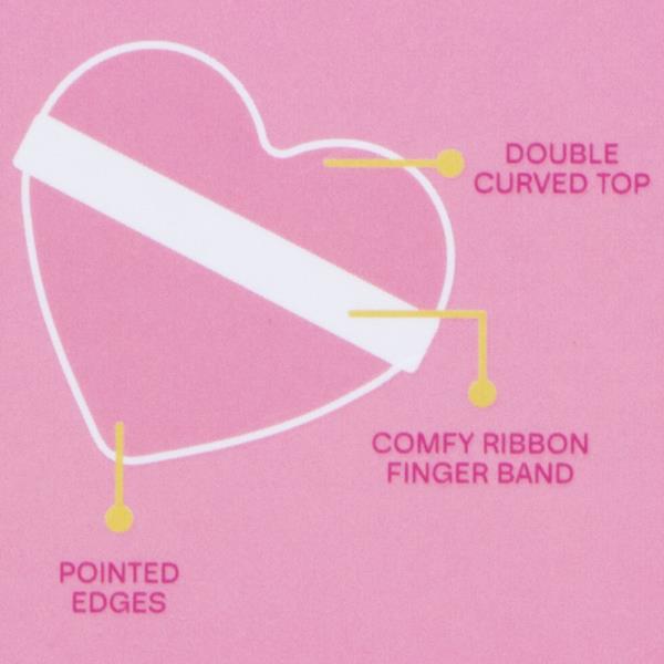 CELAVI X PEANUTS LOVE LETTER HEART SHAPED 6PC POWDER MAKEUP PUFFS