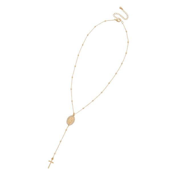 RELIGIOUS METAL NECKLACE