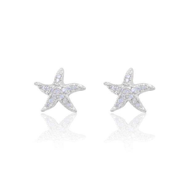 STARFISH CZ EARRING