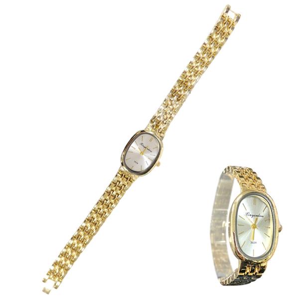OVAL LINK CHAIN WATCH