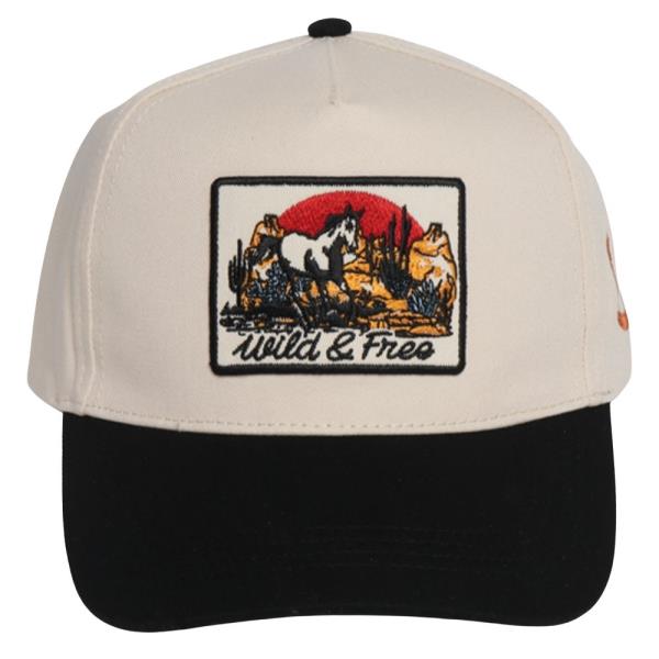 WILD & FREE WESTERN FASHION BALL CAP