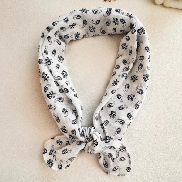 STYLISH PRINTED SCARF COLLECTION - LIGHTWEIGHT & VERSATILE FOR SPRING SUMMER FASHION