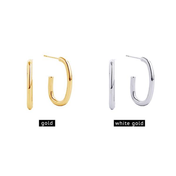 14K GOLD DIPPED POST EARRING