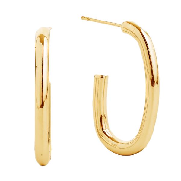 14K GOLD DIPPED POST EARRING