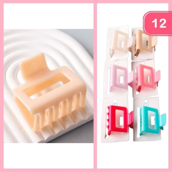 HAIR CLAW CLIP (12 UNITS)