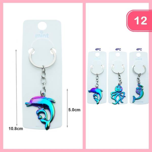 DOLPHINS KEYCHAIN (12 UNITS)