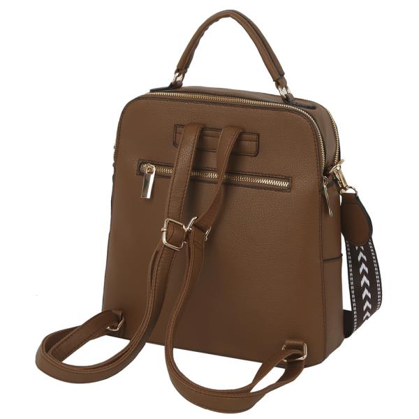 PLAIN HANDLE BACKPACK W STRAP
