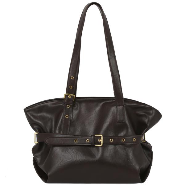 FASHION BUCKLE DESIGN TOTE BAG