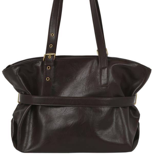 FASHION BUCKLE DESIGN TOTE BAG