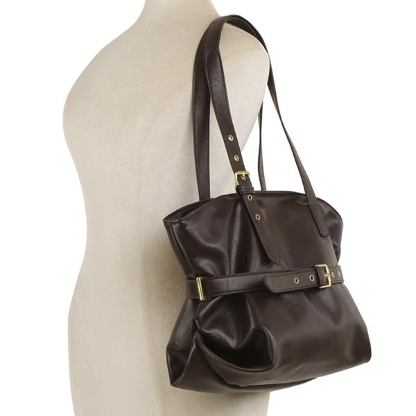 FASHION BUCKLE DESIGN TOTE BAG