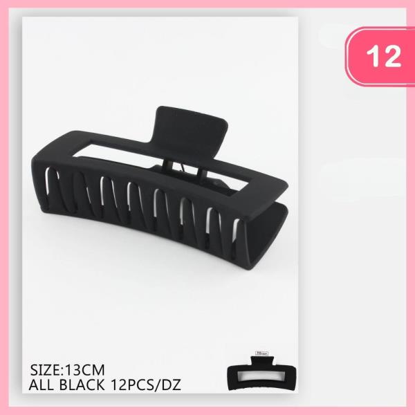 HAIR CLAW CLIP (12 UNITS)
