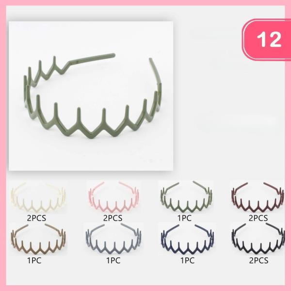ZIG ZAG HEADBAND (12 UNITS)
